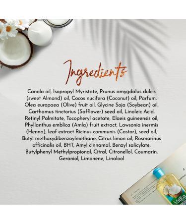 Vatika Naturals Coconut Enriched Hair Oil 200ml - Thickening Formula for Voluminous Hair | 100% Natural Oils - Buy Online on SooperMarket.com