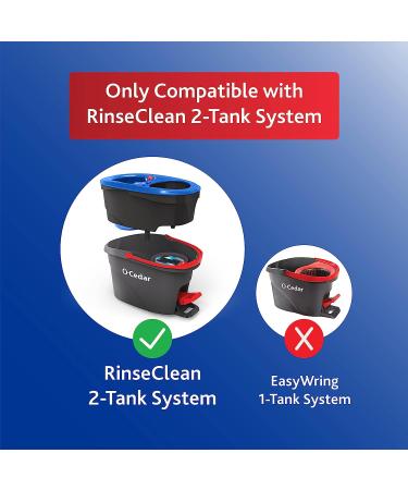 O-Cedar RinseClean Spin Mop Microfiber Refill 1 CT - 2 Pack - Buy Online on SooperMarket.com