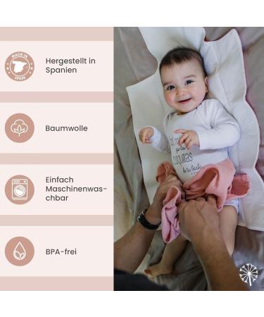 Mimuselina 2 Pack: Portable Baby Diaper Pad & Diaper Bag - Water-Repellent Foldable Dirt-Repellent - Ideal for On-the-Go Parents - Rose Dandelion Design - Buy Online on SooperMarket.com