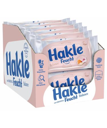 Hakle - wet balance 12 packs