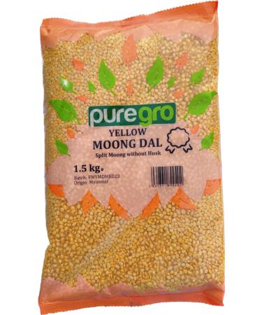 Puregro Yellow Moong Dal 1.5kg