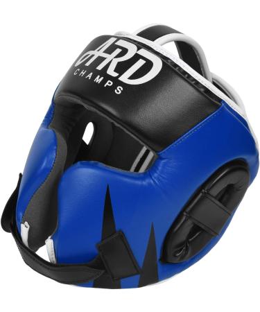 ARD Leather Art MMA Boxing Headgear - Large Blue | For Muay Thai, Sparring, Taekwondo & More - Buy Online on SooperMarket.com