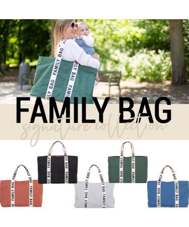 CHILDHOME Family Bag Changing Bag Travel/Weekend Bag Large Capacity Detachable Pouch Included Green Signature Collection - Buy Online on SooperMarket.com