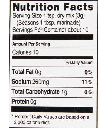 McCormick Grill Mates Zesty Herb Marinade Mix 1.06 oz - Pack of 12 - BBQ Seasoning Spice Blend - Buy Online on SooperMarket.com