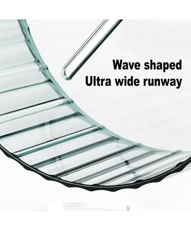 Hamster Wheel Silent Hamster Wheel Quiet Hamster Wheel Hamster Exercise Wheel Adjustable Stand Silent Hamster Wheel for Hamsters Gerbils Mice Small Animals ( 6.7 inch Transparent) 6.7 inch Transparent - Buy Online on SooperMarket.com