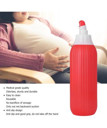 Shop Luqeeg 500ml Perineal Bottle - Portable Travel Bidet for Postpartum Care Gentle Cleaning for Women Men & Babies - 2 Nozzles Included - Buy Online on SooperMarket.com