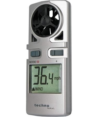 Buy Technoline Anemometer EA 3000 - Compact Grey Design 3.8 x 1.7 x 9.8 cm | International Shipping Available - Buy Online on SooperMarket.com