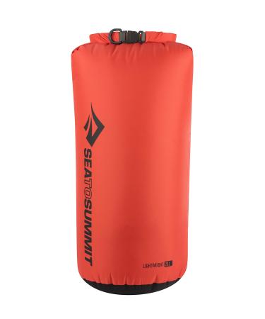 Sea to Summit Lightweight Dry Sack, All-Purpose Dry Bag Red 20 Liter