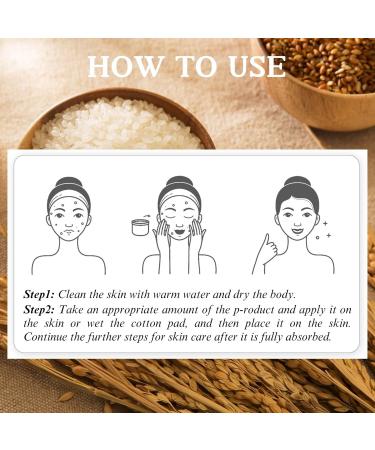Trendyfave Rice Toner for Face Skincare Rice Water Sooths Skin Anti-Wrinkle Care Natural Rice Face Hydrating Toner Natural Glow Essence Toning Solution with Rice Extract for All Skin Type - Buy Online on SooperMarket.com