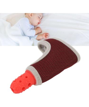 Baby Duvet Suction Finger Protection | Silicone Finger Guard for Toddlers with Breathable Wrist Band | Prevent Thumb Sucking - Buy Online on SooperMarket.com