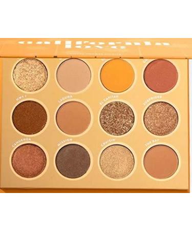 ColourPop California Love Eyeshadow Palette brown