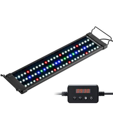 NICREW ClassicLED Plus Planted Aquarium Light, Full Spectrum LED Fish Tank Light for Freshwater Plants 18 - 24 in