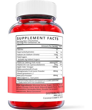 Keto Bites ACV Gummies - Weight Loss Shark Tank Keto Gummies with Apple Cider Vinegar - 60 Gummies - Buy Online on SooperMarket.com