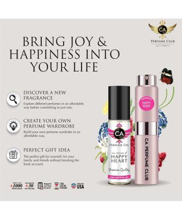 CA Perfume Duo Impression of Choco Musk For Women & Men Sprayer + Body Oil Roll-On Bottles 0.27 Fl Oz+0.33 Fl Oz - Buy Online on SooperMarket.com
