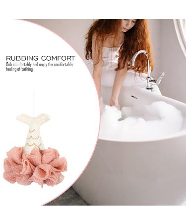 Beavorty Mermaid Tail Bath Loofah Sponge - Exfoliating Shower Sponge for Ultimate Skin Care - Buy Online on SooperMarket.com