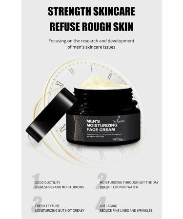 Men's Moisturizing Face Cream Men's Face Moisturiser Men's Anti Wrinkle Face Cream Men's Anti Aging Face Cream Hydrating Moisturising Refreshing Skin Care Anti-Aging Cream for Men 50g - Buy Online on SooperMarket.com