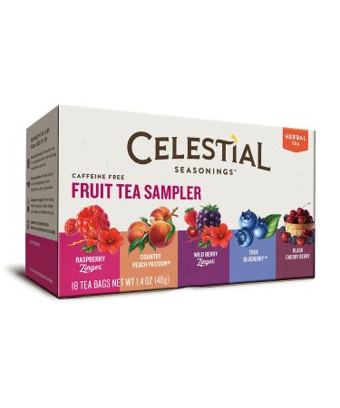 Celestial Seasonings Herbal Tea Bundle - 2 Boxes Herbal Tea and Fruit Tea Sampler Pack of 36 Tea Bags - Buy Online on SooperMarket.com