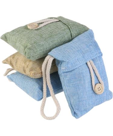 TOYANDONA 4 Pack Charcoal Air Purifier Bags - Effective Car Formaldehyde Removal & Odor Elimination - Buy Online on SooperMarket.com