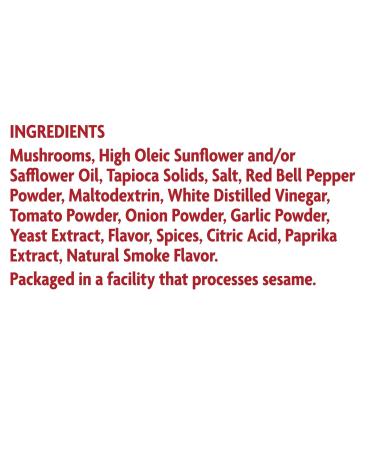Rhythm Superfoods Mushroom Crisps Fire Roasted 2.0 Oz (Pack of 4) - Vegan/Gluten-Free Superfood Snacks - Buy Online on SooperMarket.com
