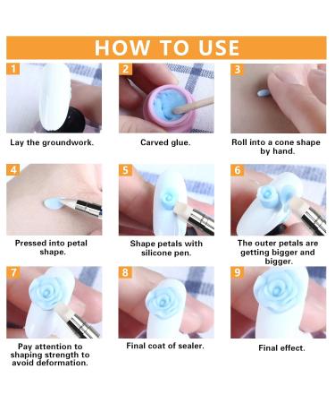 12 Colors Nail Sculpture Gel - Builder Gel & Blooming Gel for Stunning 3D Nail Art | DIY Nail Gel Kit - Buy Online on SooperMarket.com