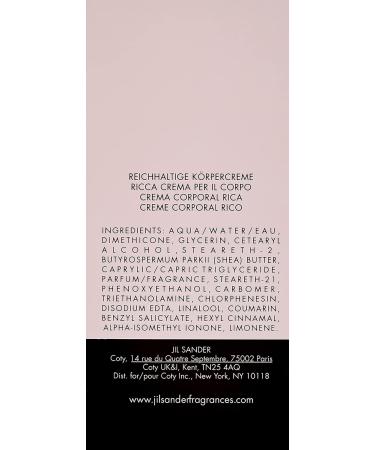 Jil Sander Eau Poudree Body Cream 150ml Boxed  - Buy Online on SooperMarket.com