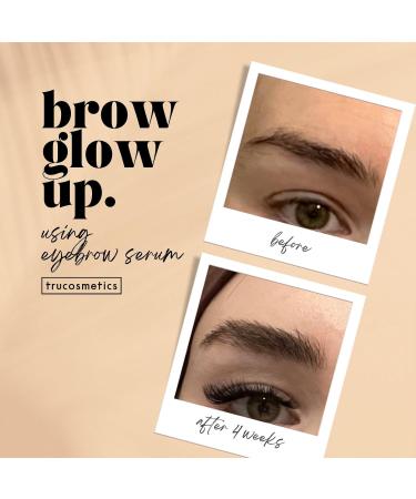TruCosmetics Eyebrow Serum - Achieve Full Strong Eyebrows | Fills Gaps | 8 ml - Buy Online on SooperMarket.com