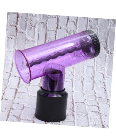 Baluue Dryer Mouth Cover Electric Hot Rollers Heating Hair Straighteners Hairdressing Roller Purple 18*8.5cm Purple - Buy Online on SooperMarket.com