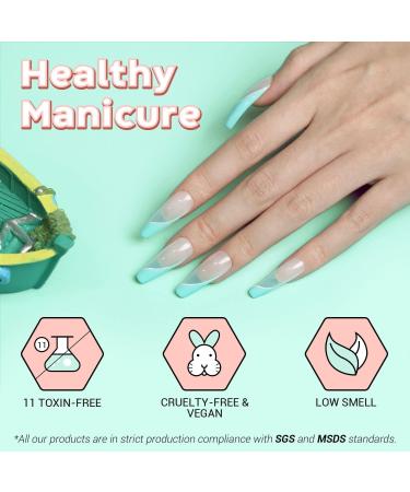 Modelones Gel Nail Polish - 6 Colors Summer Gel Polish Popular Bright Yellow Pink Gel Nail Soak Off U V Gel Nail Kit Beauty Gifts Set Box - Buy Online on SooperMarket.com