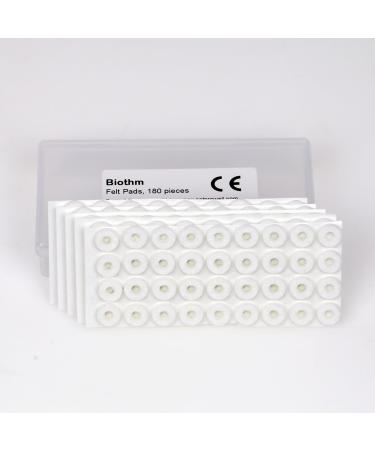 Felt Ear Clip Electrode Pads for Alpha Wave Stim Devices 256 Pieces