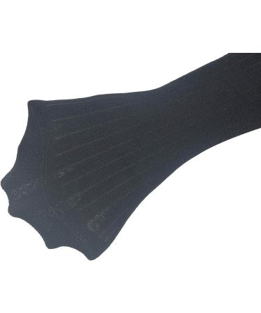 Yomandamor Mens Bamboo Diabetic Dress Ankle Socks 6-Pack Size 10-13 Black - Buy Online on SooperMarket.com