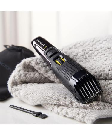Remington B5 Style Series Cordless Beard Trimmer - Titanium Coated Blades, Adjustable Zoom Wheel - MB5000 Black/Dark Chrome - Buy Online on SooperMarket.com