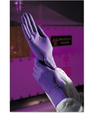 Halyard Health Purple Nitrile Exam Gloves - KIM55080 | Buy Online - Buy Online on SooperMarket.com