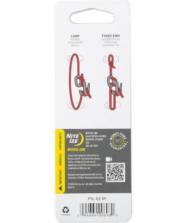 Nite Ize Figure 9 Silver - Large (NI-F9L-02-09) | Durable Adjustable Rope Tensioner for Outdoor Gear - Buy Online on SooperMarket.com