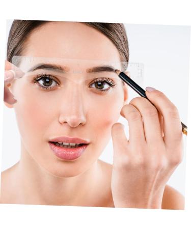 Gogogmee 1 Roll Stickers Eyebrow Makeup Stencil Make up Kit Eye Brow Stencil Eyebrow Line Disposable Labeling - Buy Online on SooperMarket.com