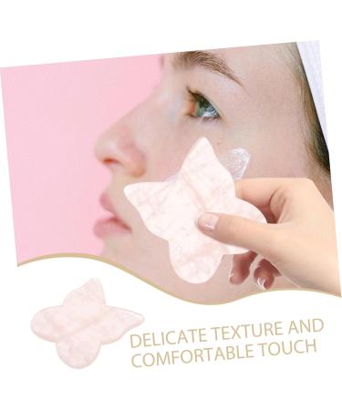 Buy Beavorty Rose Quartz Gua Sha Butterfly Board - Facial Massage Tool for Skin Care & Spa | Pink Crystal 8.5x7cm - Buy Online on SooperMarket.com