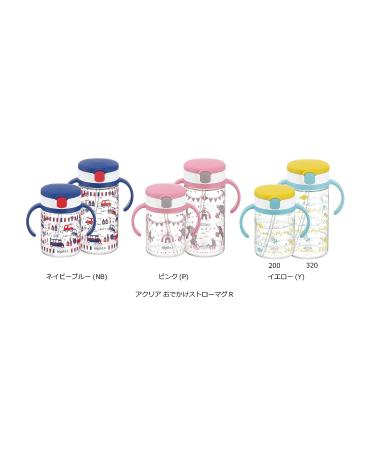 Richell Aqulea 200ml Yellow Straw Mug - Ideal for Outings - Buy Online on SooperMarket.com