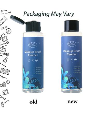 Makeup Brush Cleaner Set - Deep Cleaning Shampoo for Brushes, Sponges, and Puffs - 6.8 Fl Oz - Includes Cleaning Mat - 3 Piece Set - Buy Online on SooperMarket.com