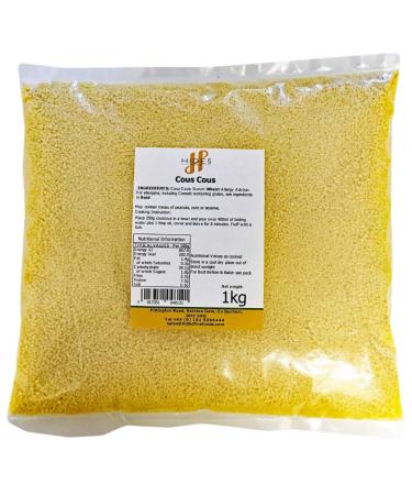 Hides Fine Foods - Premium Couscous 1kg - GMO Free - Suitable for Vegetarians - Soups - Curries - Salads - Carbohydrate - High Fibre - Good Source of Antioxidants