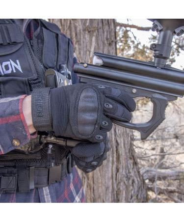 ORIION Tactical Gloves for Men - Heavy Duty Combat & Shooting Gloves | Full-Finger Paintball, Climbing & Riding Gloves - X-Large Size | Ideal for Airsoft - Buy Online on SooperMarket.com