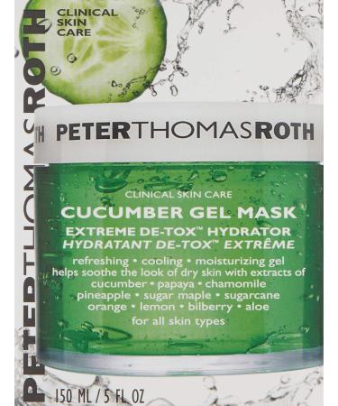 Peter Thomas Roth Cucumber Gel Mask 5 fl oz - Cooling & Hydrating Facial Mask - Buy Online on SooperMarket.com