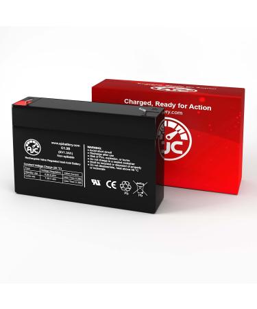 AJC 6V 1.3Ah Battery for GE Wireless Simon V3 | Compatible Alarm Battery | International Shipping Available - Buy Online on SooperMarket.com