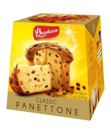 Panettone Specialty Cake Bauducco - 17.50 oz - Panettone Tradicional Bauducco - 500g