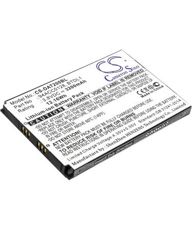 Replacement Battery for Datalogic Axist - 3200mAh/3.8V Compatible with 3H21-00000491 94ACC0128 94ACC0129 - International Shipping Available - Buy Online on SooperMarket.com