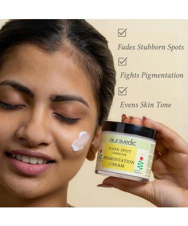 Face Cream for Spots | Ayurvedic Turmeric & Aloe Vera | Reduce Scars & Marks | Hydrating Shea Butter Moisturizer | 3.53 Oz (100g - Buy Online on SooperMarket.com