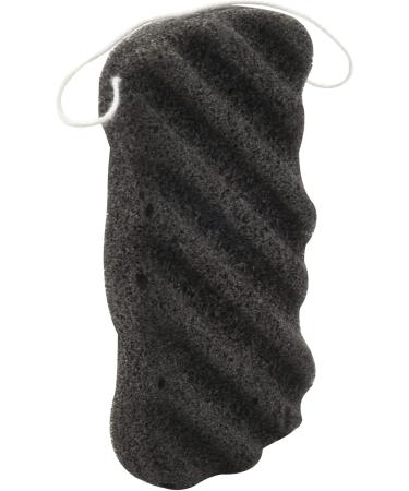 Activated Charcoal Sponge Set - Deep Cleansing Body and Sponge for Skin Care - Buy Online on SooperMarket.com