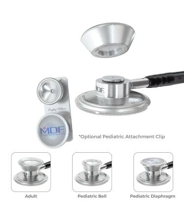 MDF Pediatric Attachment with Clip for MD ONE Titanium Stethoscope - Silver - Buy Online on SooperMarket.com