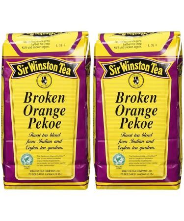 Sir Winston Broken-Orange-Pekoe Black Tea Pack of 2 (1 x 500 g pack) 500 g (Pack of 2)