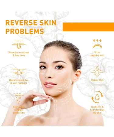 Turmeric Face Cream Face Moisturiser Anti Wrinkle Face Cream Moisturiser Face Women for Hydrating Anti Wrinkles - Fade Fine Lines Spots Hydrating Cream Moisturize & Wrinkles & Skincare - Buy Online on SooperMarket.com