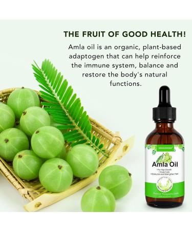 SBHEANGBA Cold Pressed Amla Oil - 100% Pure Organic Hair Growth Treatment Nourishing Scalp & Moisture 2.02 Fl Oz - Buy Online on SooperMarket.com