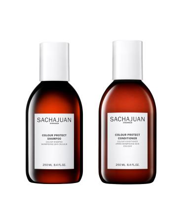 Sachajuan Colour Protect Shampoo and Conditioner Set - Protect and Prevent Color Fade with Microemulsion Technology - Set of 2 (8.45 oz each)